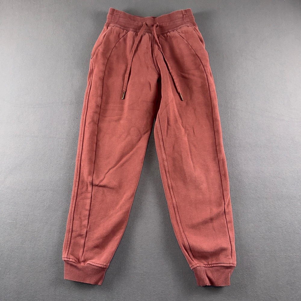 Lululemon Scuba High-Rise Jogger Smoky Red Size 0 LW5CVAS